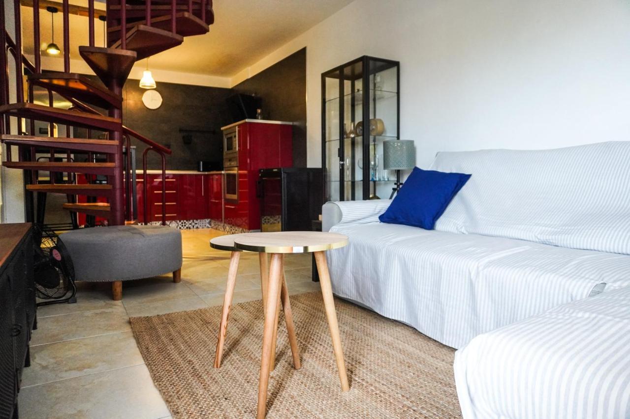 Comfortable Duplex With Garage And Working Space Puertito de Guimar Dış mekan fotoğraf