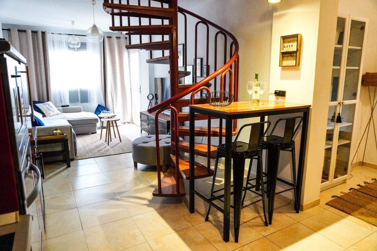 Comfortable Duplex With Garage And Working Space Puertito de Guimar Dış mekan fotoğraf